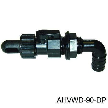 TH MARINE Head-Aertr W/Fttn, #AHVWD-90-DP AHVWD-90-DP